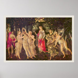 Primavera, Allegorie des Frühlings von Sandro Bott Poster