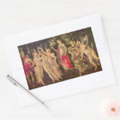 Primavera, Allegorie des Frühlings von Sandro Bott Rechteckiger Aufkleber (Umschlag)