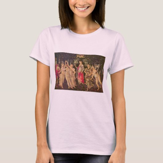 Primavera, Allegorie des Frühlings von Sandro Bott T-Shirt (Vorderseite)