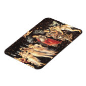 Primavera / Allegory of Spring von Botticelli Magnet (Linke Seite)