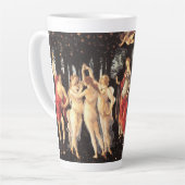 Primavera / Allegory of Spring von Botticelli Milchtasse (Linke Ecke)