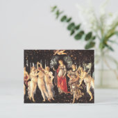 Primavera / Allegory of Spring von Botticelli Postkarte (Stehend Vorderseite)