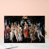 Primavera Botticelli Acrylschild (Hochzeit)