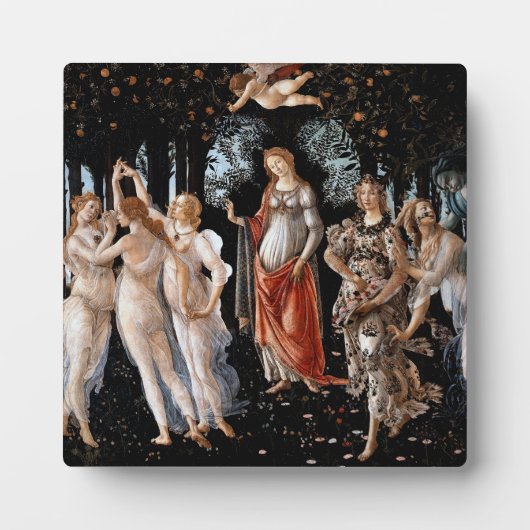 Primavera Botticelli Fotoplatte (Vorderseite)