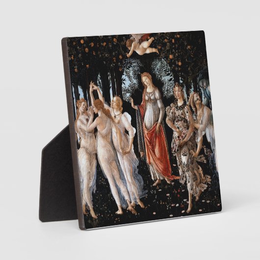 Primavera Botticelli Fotoplatte (Vorderseite)