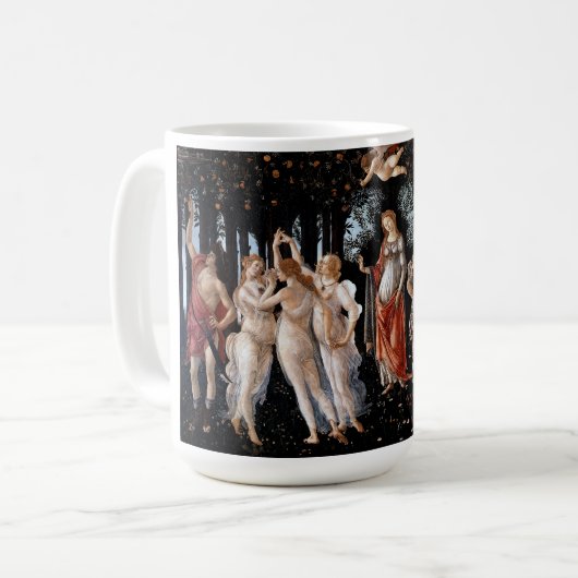 Primavera Botticelli Kaffeetasse (Vorderseite Links)