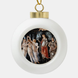 Primavera Botticelli Keramik Kugel-Ornament