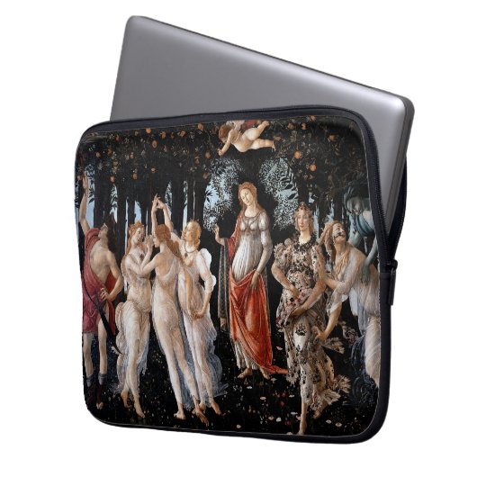 Primavera Botticelli Laptopschutzhülle (Vorderseite Links)