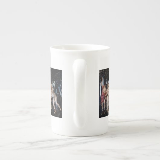 Primavera Botticelli Porzellantasse (Rückseite)