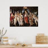 Primavera, Botticelli Poster (Küche)