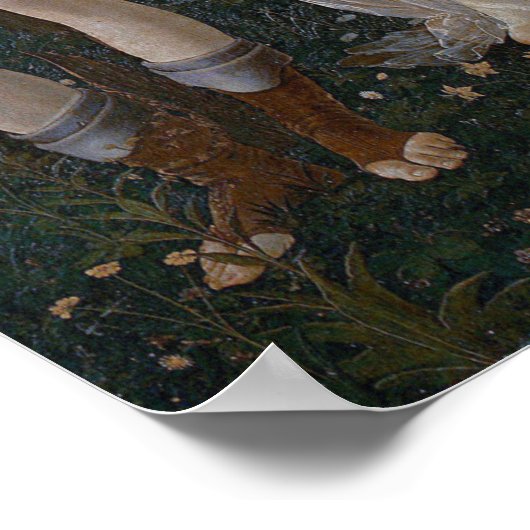 Primavera Botticelli Poster (Ecke)