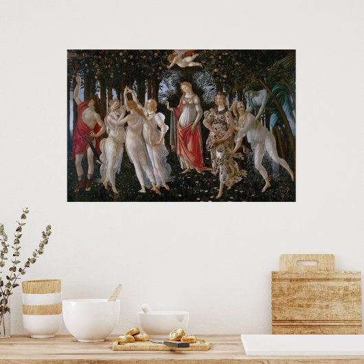 Primavera Botticelli Poster (Küche)