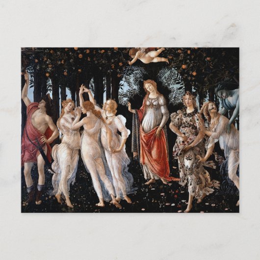 Primavera Botticelli Postkarte (Vorderseite)