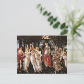 Primavera, Botticelli Postkarte (Stehend Vorderseite)