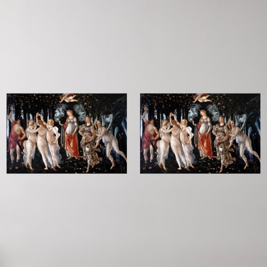 Primavera Botticelli Print Set (Vorderseite)