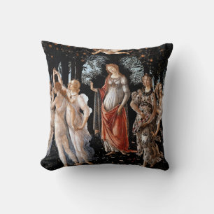 Primavera Botticelli Throw Pillow Kissen