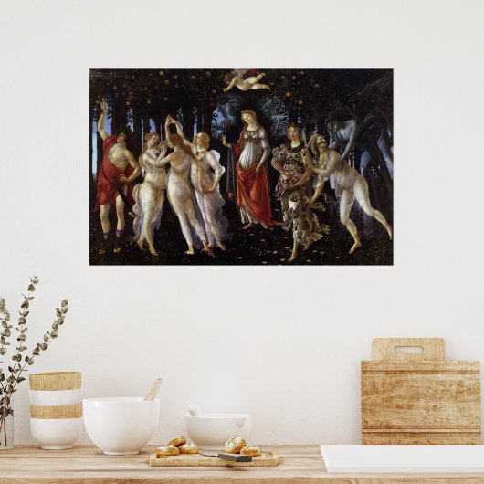 Primavera Canvas Print Poster (Küche)