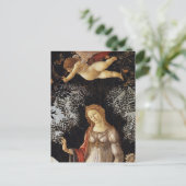 Primavera, Cupid und Venus von Sandro Botticelli Postkarte (Stehend Vorderseite)