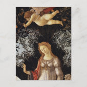 Primavera, Cupid und Venus von Sandro Botticelli Postkarte (Vorderseite)