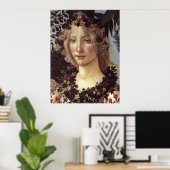 Primavera (Detail-Flora,Göttin des Frühlings) Post Poster (Heimbüro)