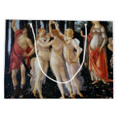 Primavera (Detail), Sandro Botticelli, 1482 Große Geschenktüte (Rückseite)