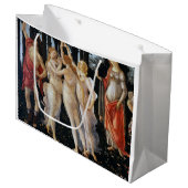 Primavera (Detail), Sandro Botticelli, 1482 Große Geschenktüte (Vorderseite Schrägansicht)