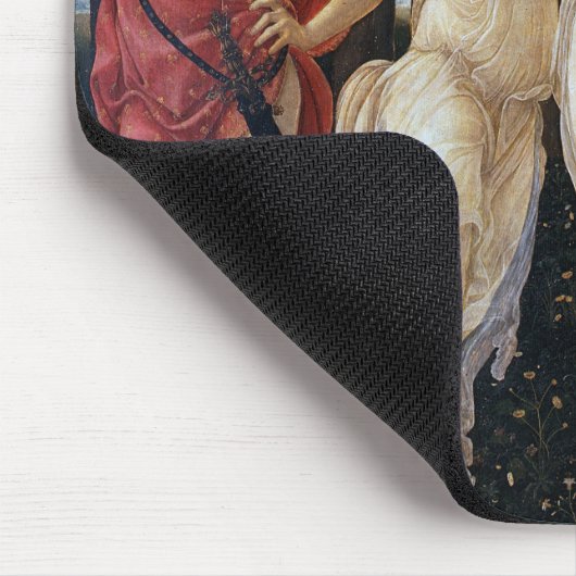 Primavera (Detail), Sandro Botticelli, 1482 Mousepad (Ecke)