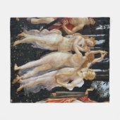 Primavera (Detail), Sandro Botticelli Fleecedecke (Vorderseite (Horizontal))