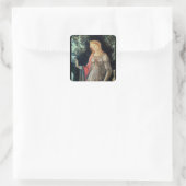 Primavera, Detail Venus, c.1478 Quadratischer Aufkleber (Tasche)