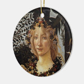 Primavera, Details Flora von Sandro Botticelli Keramik Ornament (Links)