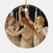 Primavera, Drei Graces von Sandro Botticelli Keramik Ornament (Hinten)