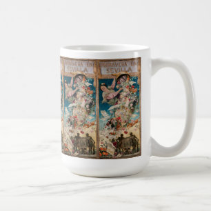 „Primavera en Sevilla“ Vintage Kunsttassen Kaffeetasse