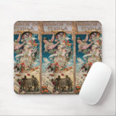 "Primavera en Sevilla" Vintages Kunstmousepad Mousepad (Mit Mouse)