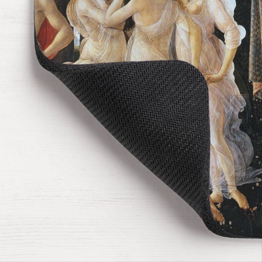 Primavera, Sandro Botticelli, 1482 Mousepad (Ecke)