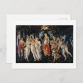 Primavera, Sandro Botticelli, 1482 Postkarte (Vorne/Hinten)