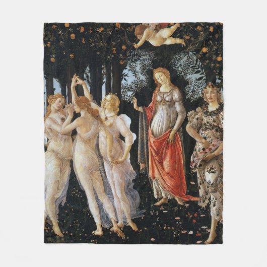 Primavera, Sandro Botticelli Fleecedecke (Vorderseite)