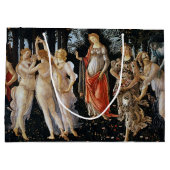 Primavera, Sandro Botticelli Große Geschenktüte (Rückseite)