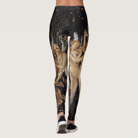 Primavera Sandro Botticelli Leggings (Rückseite)