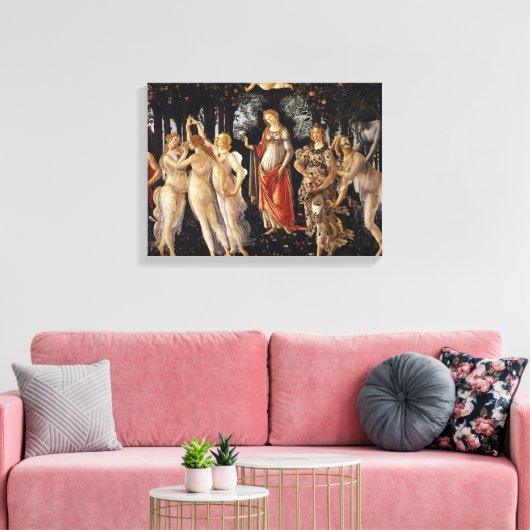 Primavera Sandro Botticelli Leinwanddruck (Insitu (Wohnzimmer))