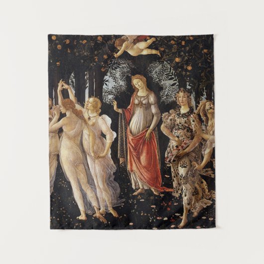 Primavera Sandro Botticelli Wandteppich (Vorderseite)