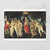 Primavera von Sandro Botticelli Postkarte (Vorderseite)