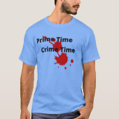 Prime Time Crime Time Men's Basic T - Shirt (Vorderseite)