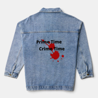Prime Time Crime Time V-Neck Jeansjacke