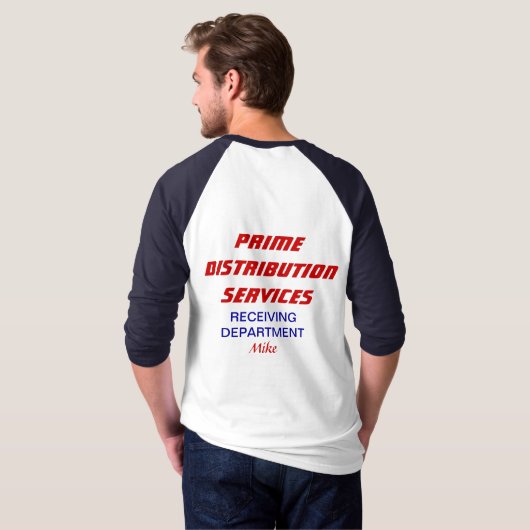 PrimeDistributionServices, EMPFANGEND … T-Shirt (Schwarz voll)