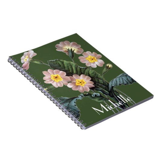 Primel (Primula Aucalis) Notizblock (Rechte Seite)