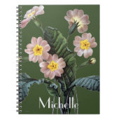 Primel (Primula Aucalis) Notizblock (Vorderseite)