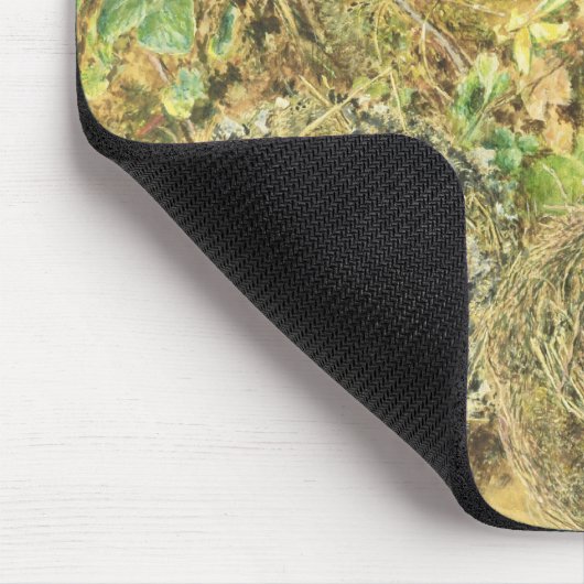 Primel-und der Vögel Nester Mousepad (Ecke)