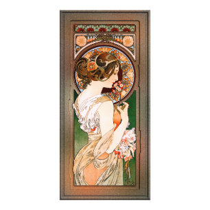 Primel von Alphonse Mucha Fotodruck