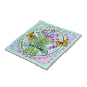 Primelblumen Fliese (Seite)