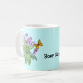Primelblumen Kaffeetasse (Vorderseite Links)